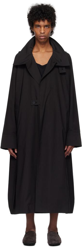 Homme Plissé Issey Miyake Black Parachute Coat - Coats - Compare
