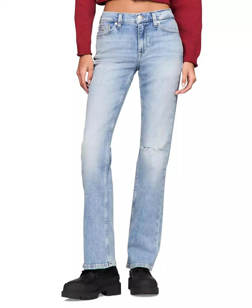 Tommy Jeans Women's Maddie Mid-Rise Bootcut Jeans 1