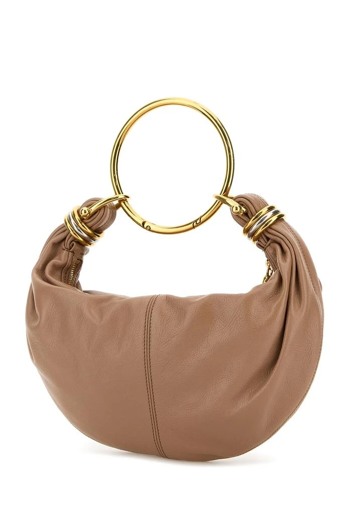 Chloé Antiqued pink leather Bracelet handbag 2