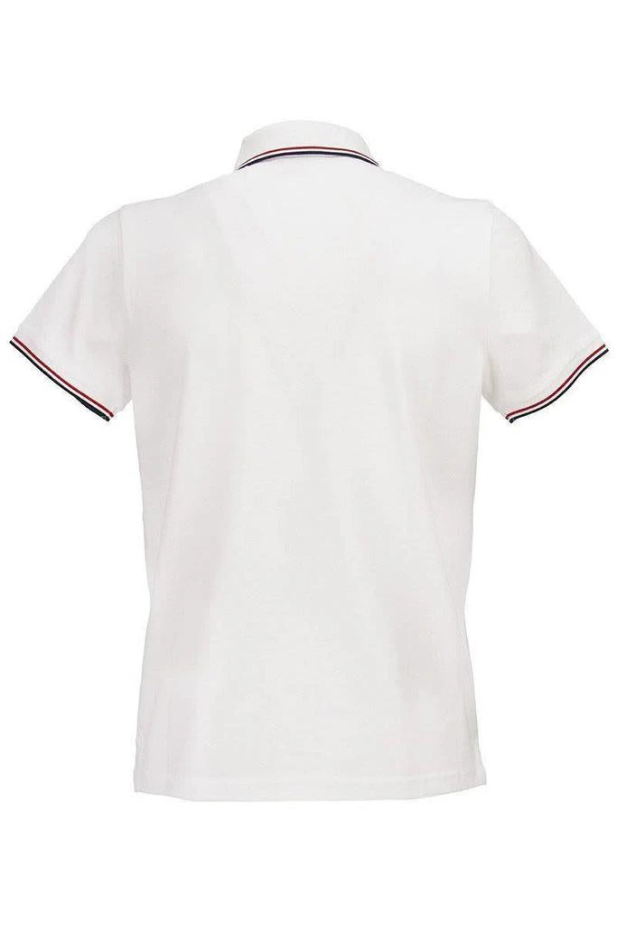 Moncler Moncler Ss Polo White 2