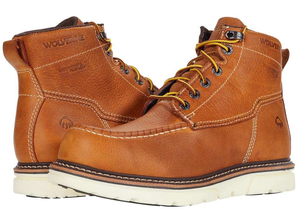 Wolverine I-90 DuraShocks Moc-Toe 6" Work Boot