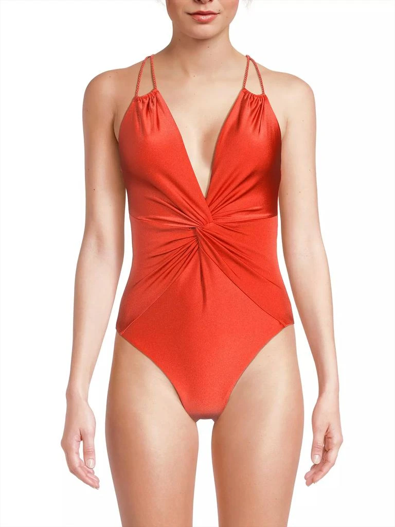 PatBO Jersey Sands One-Piece Swimsuit 3