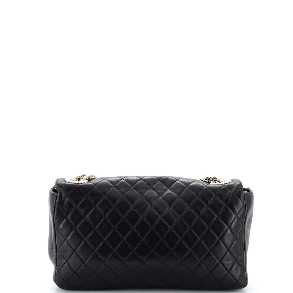 Chanel Westminster Pearl Chain Flap Bag Quilted Lambskin Medium 4