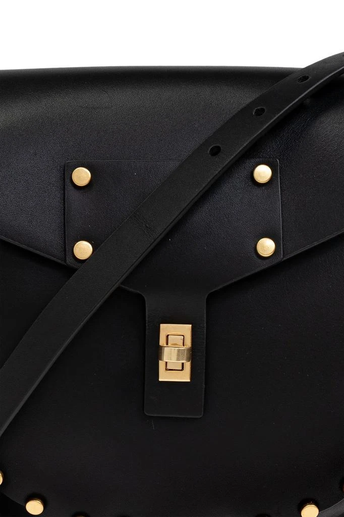 ALL SAINTS Allsaints Studded Saddle Crossbody Bag 6