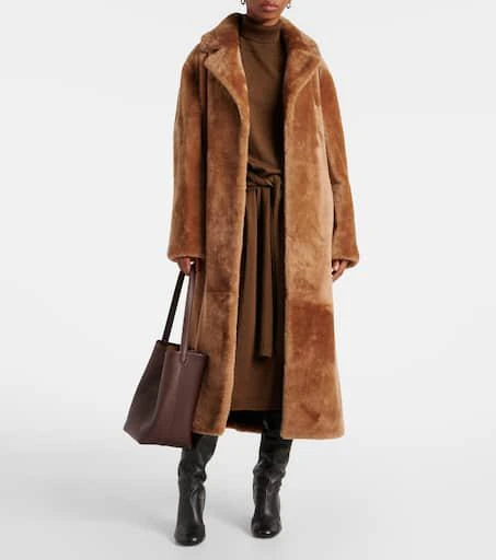 Yves Salomon Shearling coat 2