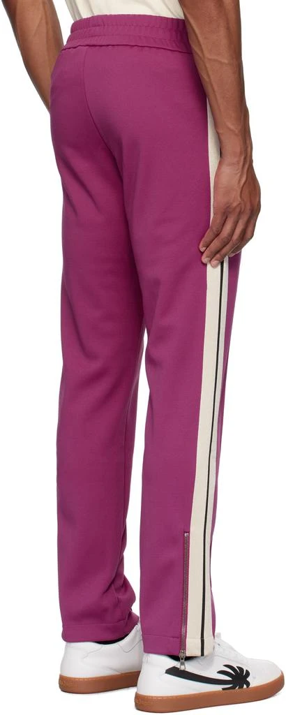 Palm Angels Purple Classic Logo Track Pants 3