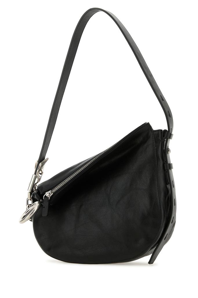Shop Black leather Knight small shoulder bag on Sale at