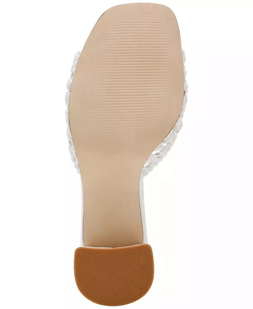 Steve Madden Women's Mania Woven Block-Heel Sandals 5