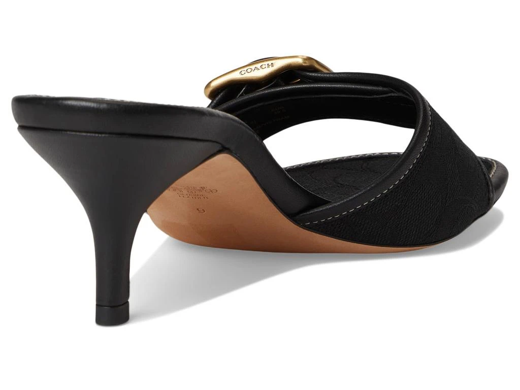 Coach Margot Sandals In Signature Textile Jacquard 5