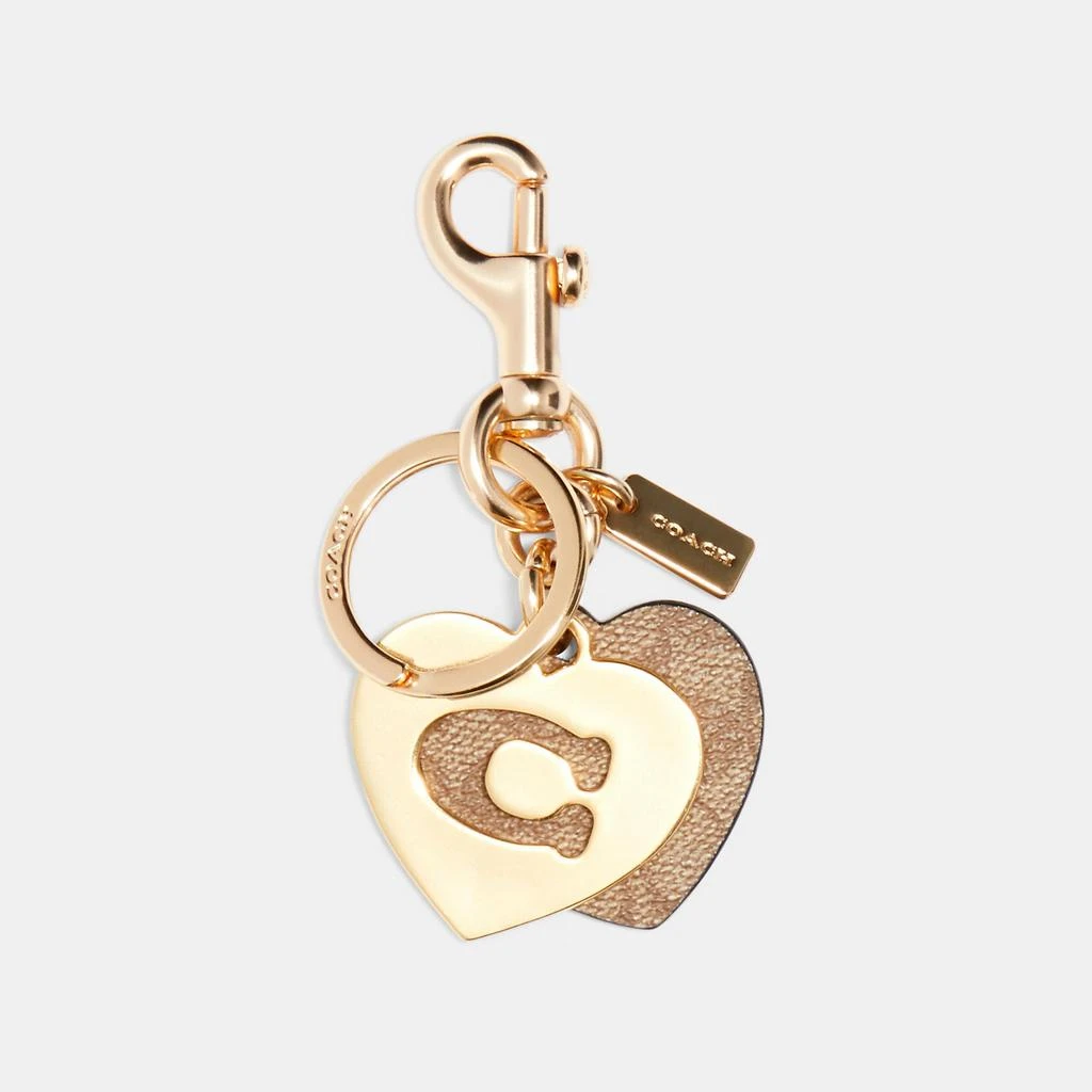 Coach COACH Signature Hearts Key Ring 1