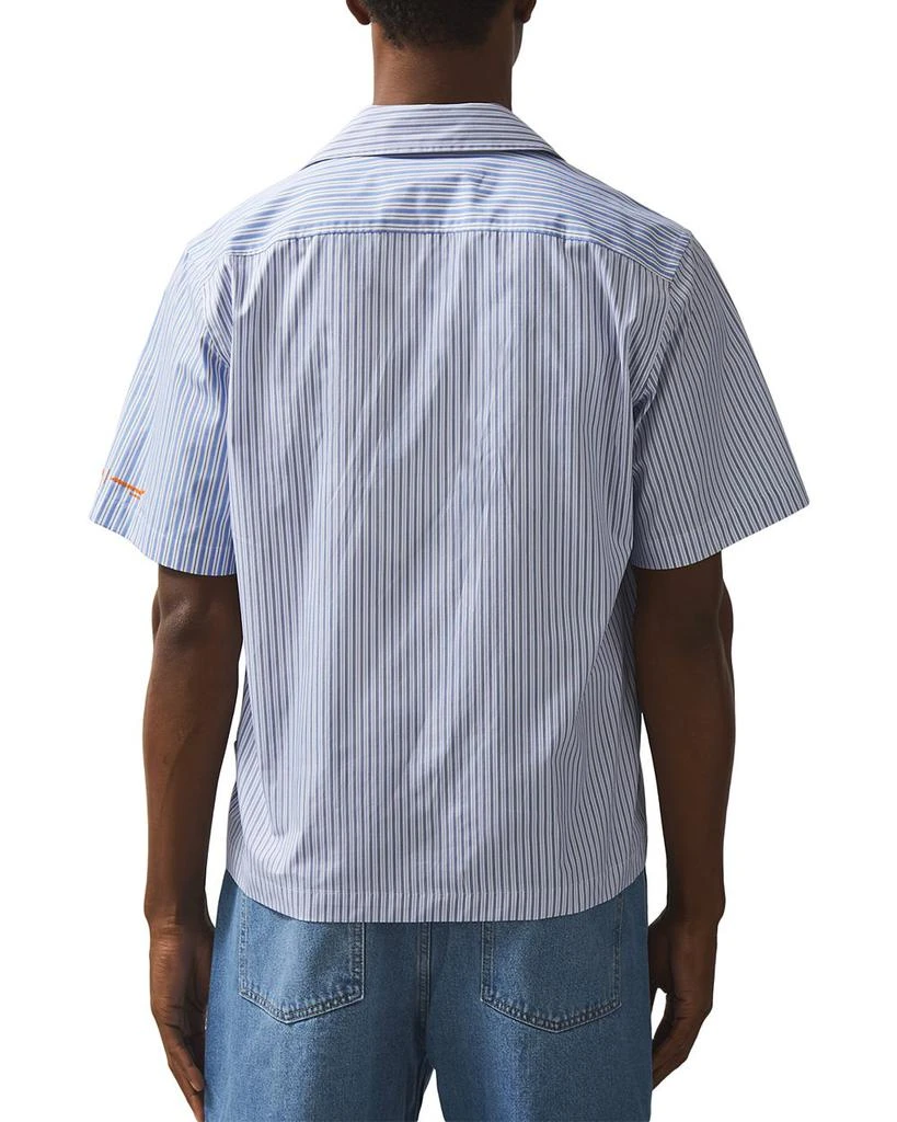 REISS Short Sleeve Poplin Camp Shirt 3