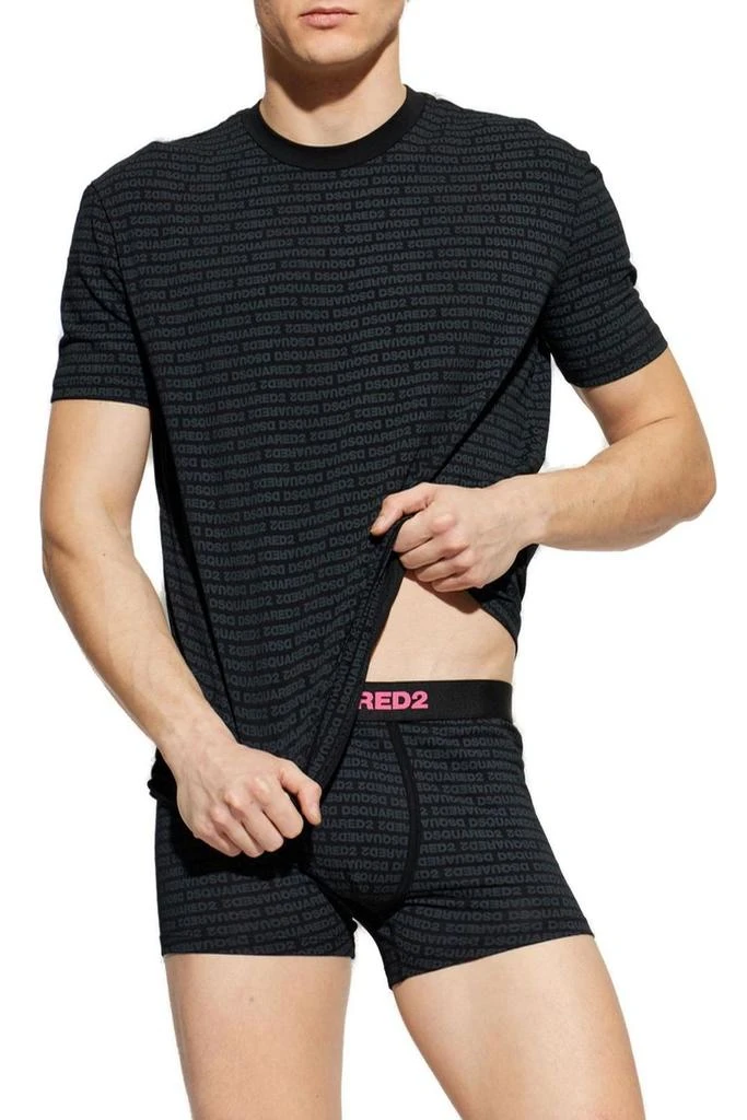 DSQUARED2 Dsquared2 Allover Logo Printed Sleepwear Set 2