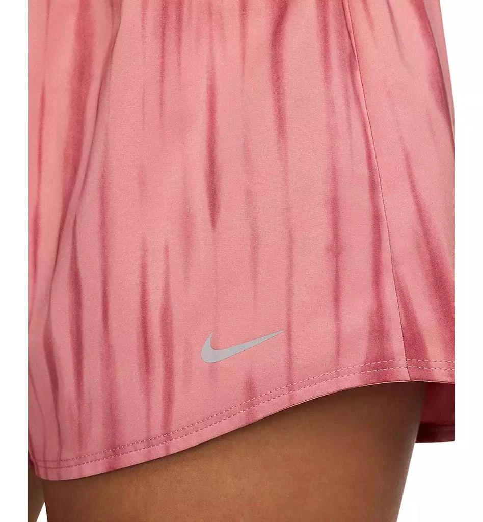 NIKE Women's One Dri-FIT High-Waist Brief-Lined Printed Shorts 8