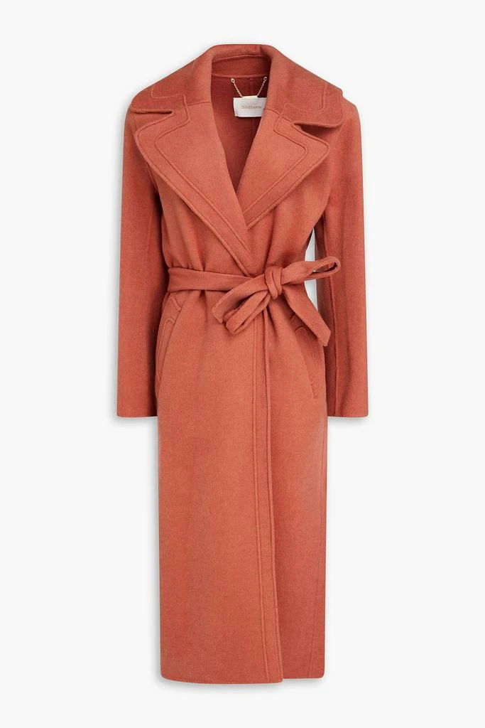 Zimmermann Wool-blend felt coat 1