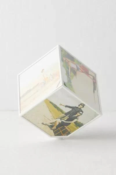 Urban Outfitters Rotating Photo Cube Frame 3
