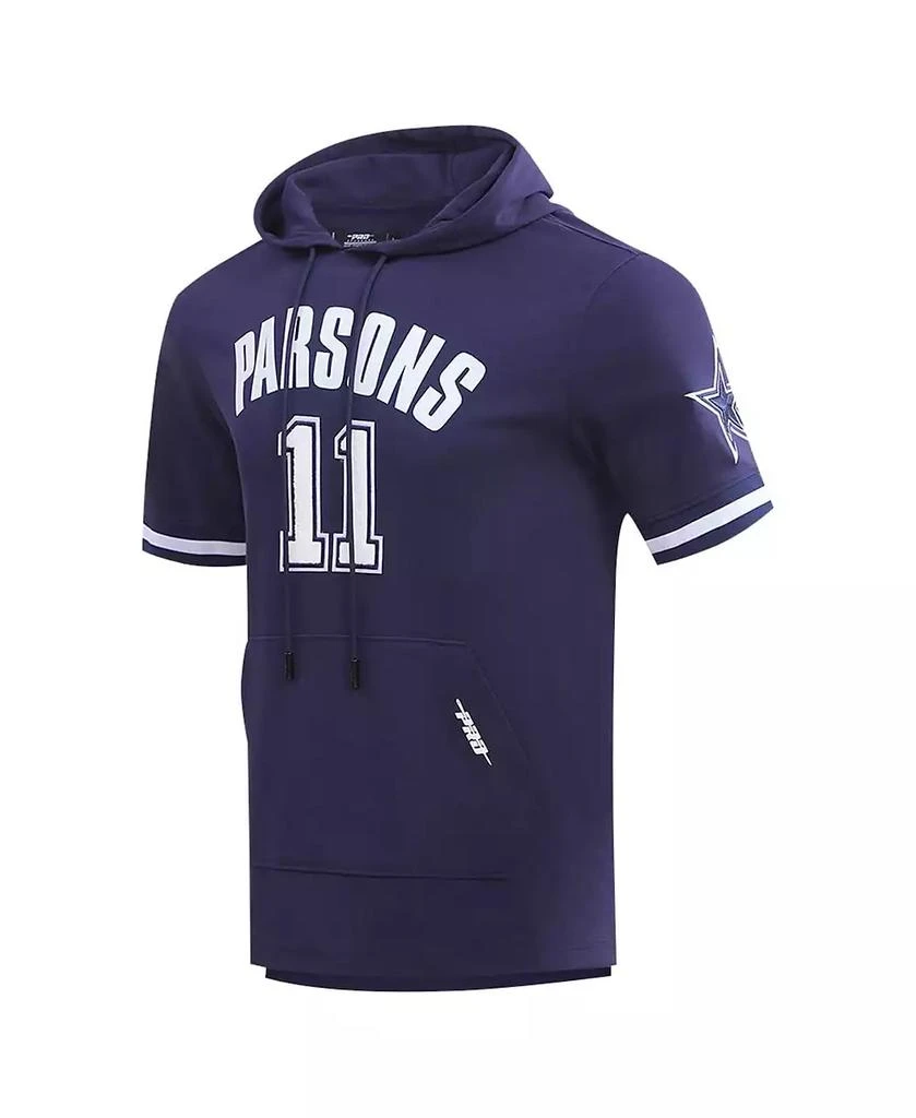 Pro Standard Men's Micah Parsons Navy Dallas Cowboys Player Name Number Hoodie T-Shirt 2