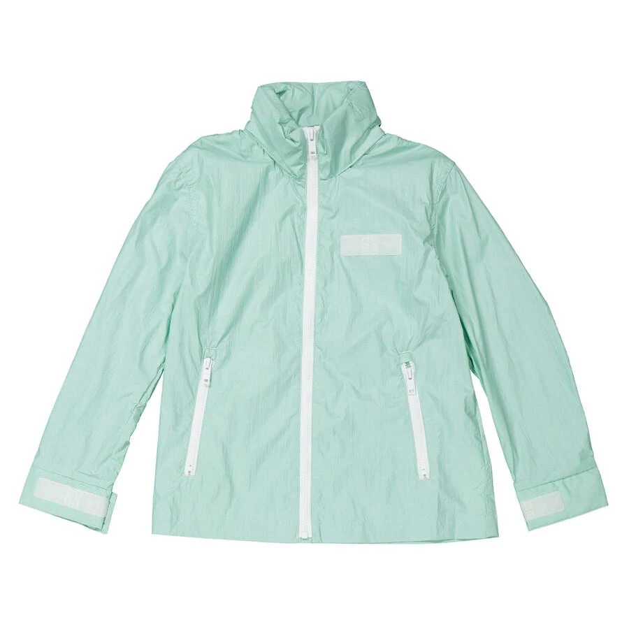 Givenchy Kids Logo-Print Hooded Windbreaker Jacket