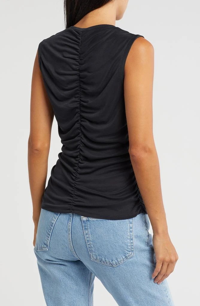 Topshop Ruched Channel Tank Top 2