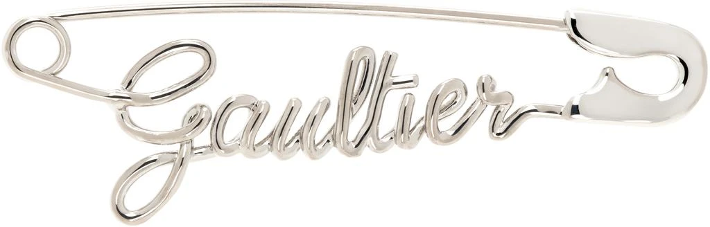 Jean Paul Gaultier Silver 'The Gaultier Safety Pin' Earring 1