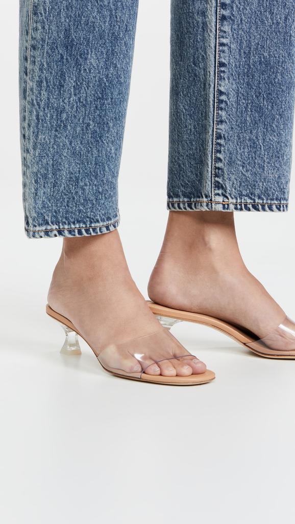 Larroude Vivi Lucite Sandals