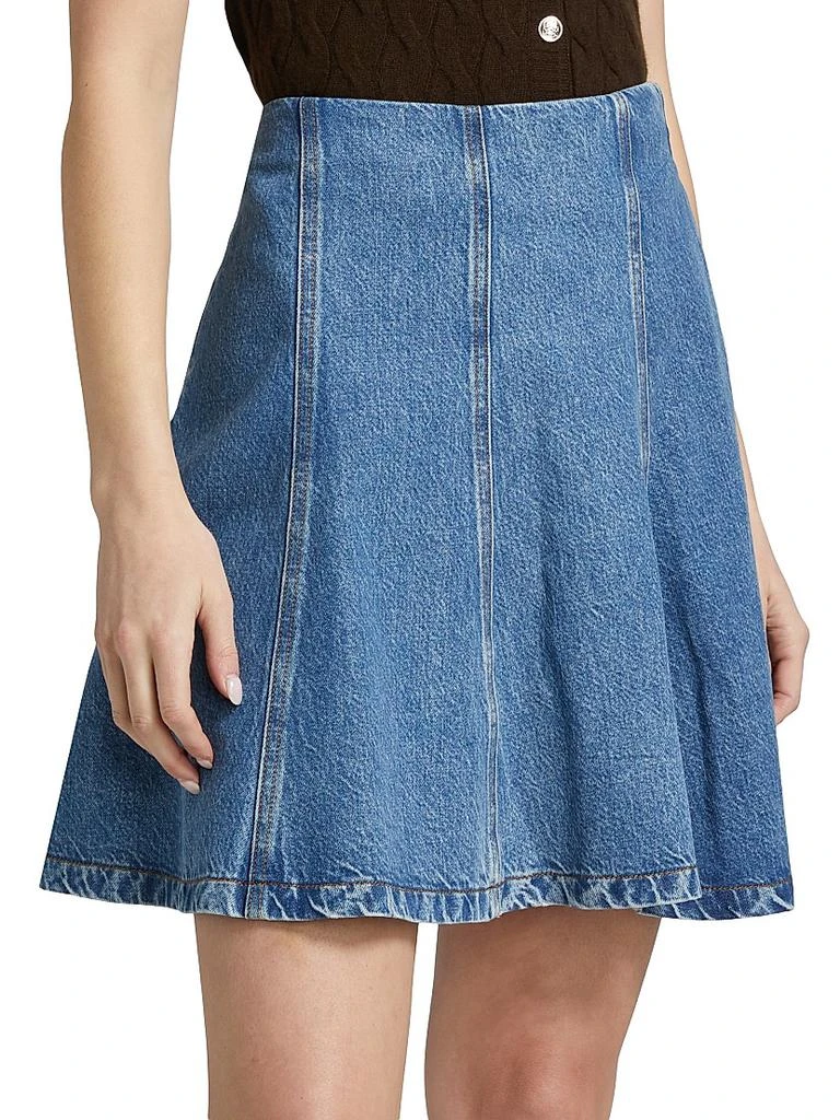 FRAME The Sway Denim Miniskirt 4