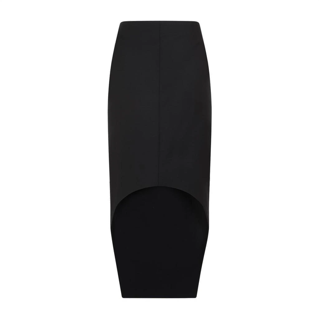 Givenchy Givenchy Asymmetric Tailored Pencil Skirt 2