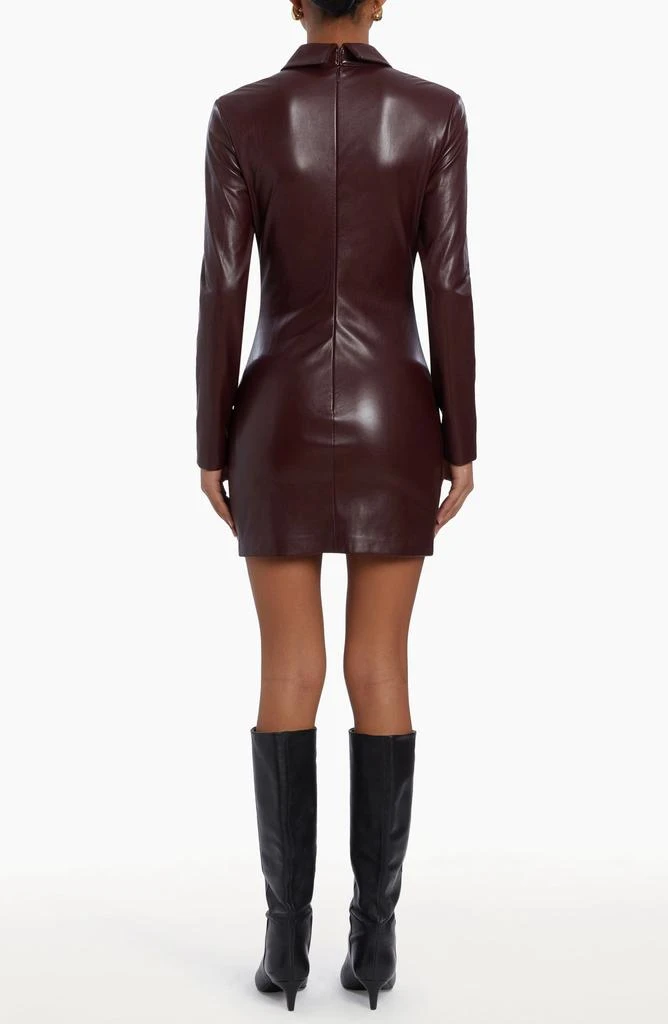Sloane Long Sleeve Faux Leather Minidress  On Sale Now with Up to 80% Off  | Discover Exclusive Deals & Savings at BeyondStyle  Authentic Amanda  Uprichard dress|women|female|clothing|dresses with Limited-Time Discounts,  Free