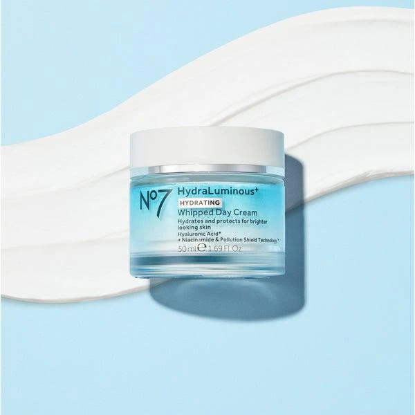 No7 HydraLuminous+ Whipped Day cream 50ml 6