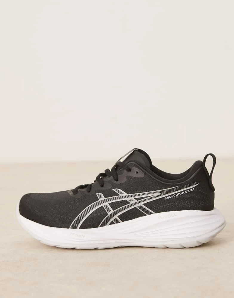 Asics Asics Gel-Cumulus 27 running trainers in black and  display picture 2