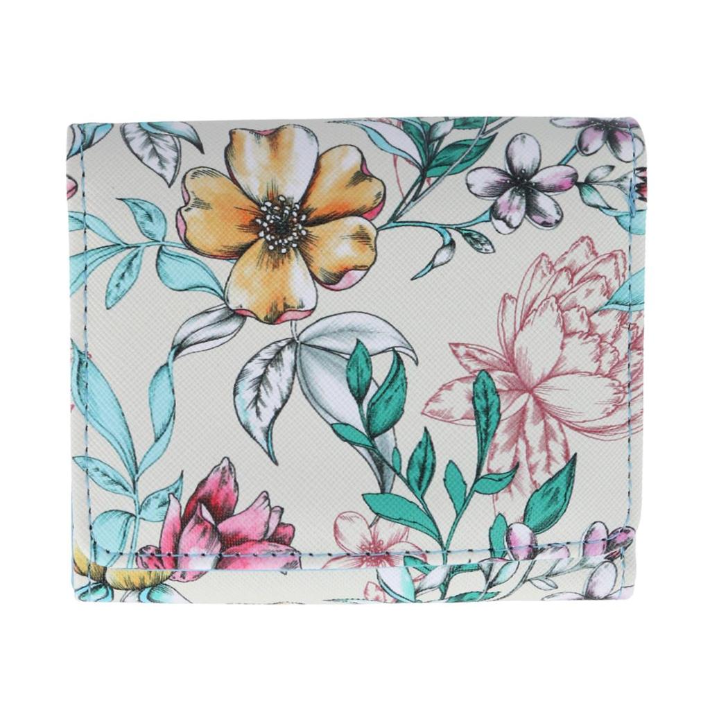 Buxton Women's Beautiful Nature Vegan Leather Medium Trifold