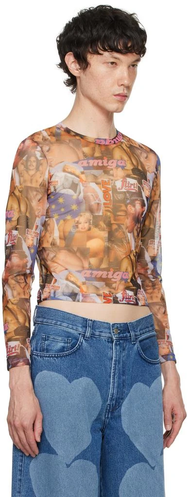 Carne Bollente Multicolor Moans Mixtape Long Sleeve T-Shirt 2