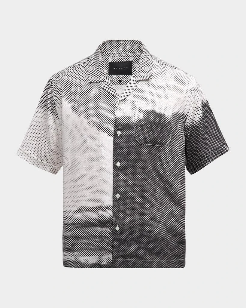 Stampd Men's Dotted Wave Camp Shirt 1