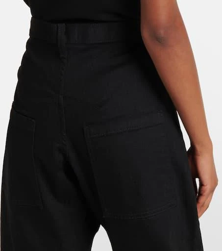 Nili Lotan Shon high-rise barrel-leg jeans 6