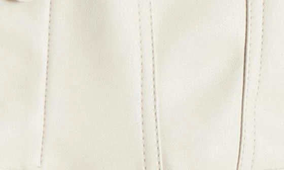 Steve Madden Faux Leather Trucker Jacket 4
