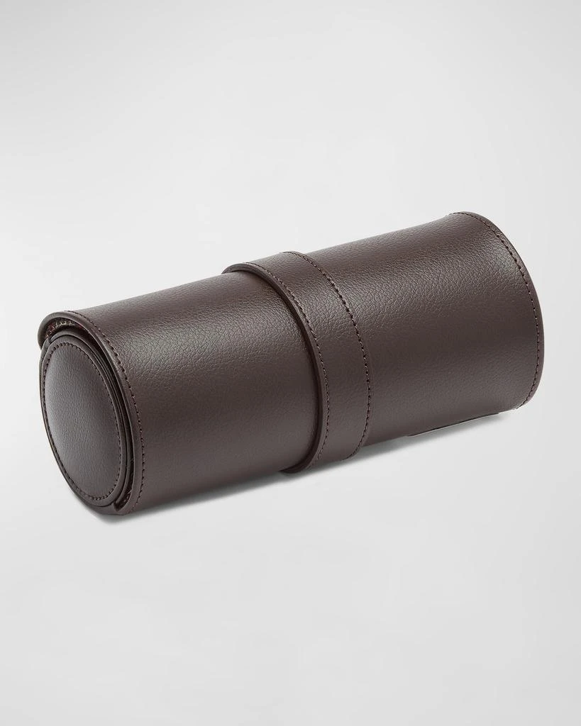 Wolf X WM Brown Watch Roll With Cigar Case 2