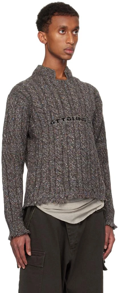 Ottolinger Brown Knit Chunky Sweater 2