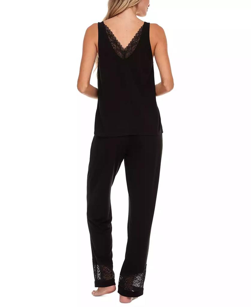 Flora Nikrooz Women's Franny Tank and Pajama Pants Set