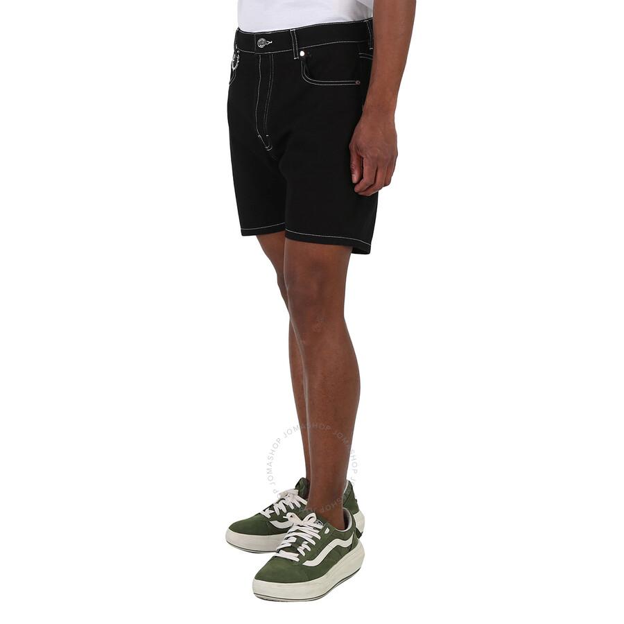 Etudes Men's Black Corner Denim Shorts