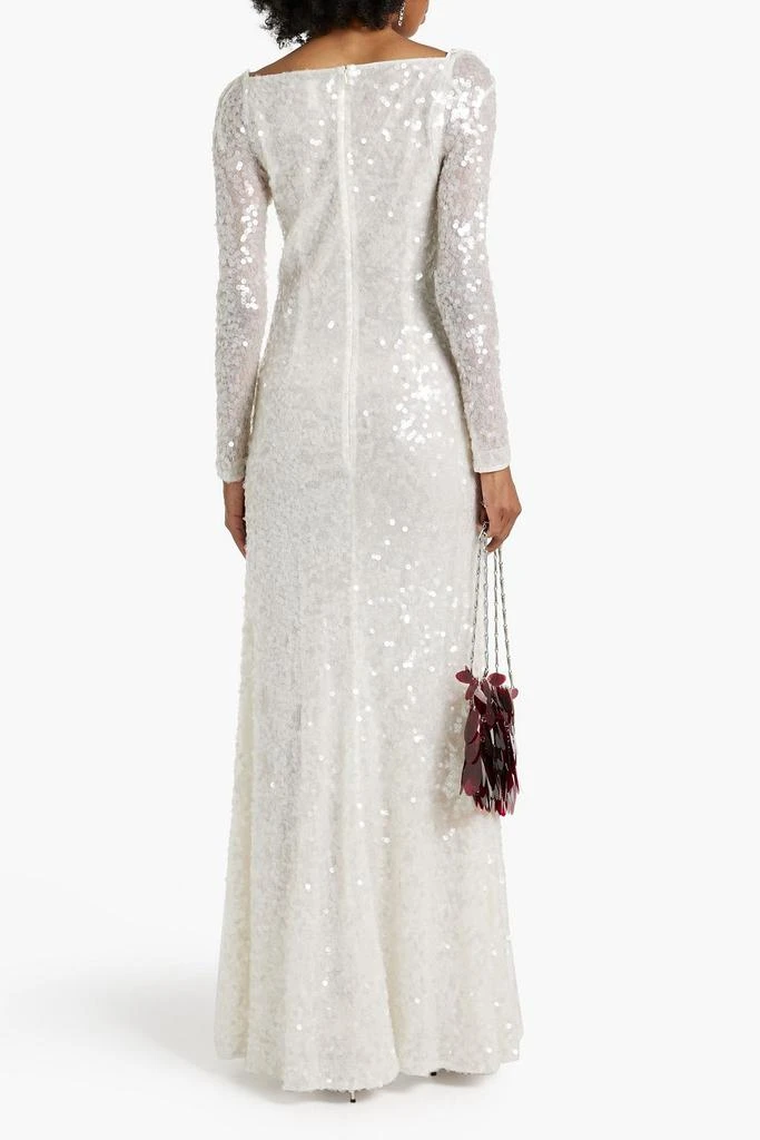 RACHEL GILBERT Fleur sequined tulle gown 3