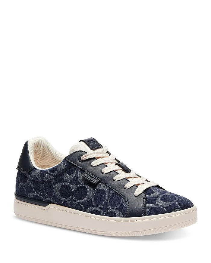 Coach Women's Lowline Signature C Denim Sneakers 1