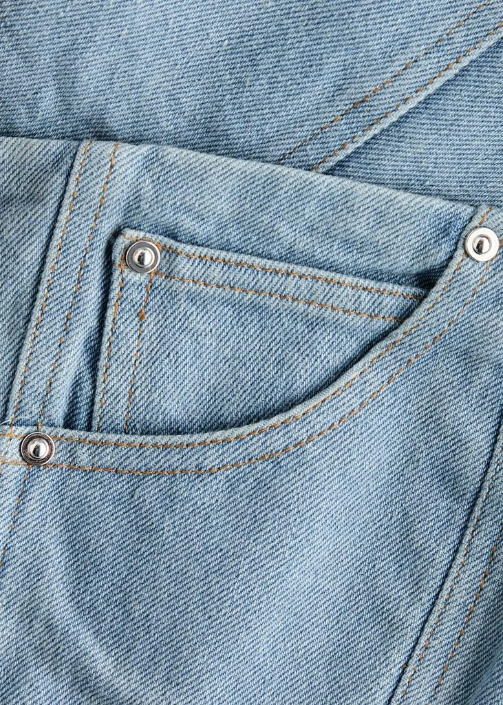 Paris Georgia Jo strapless denim corset top  5