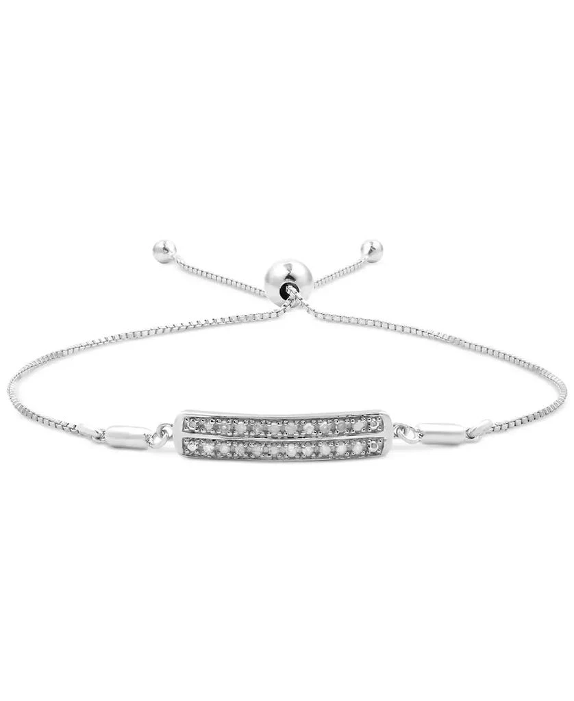 Sterling Silver Macy Jewelry Sale Tennis Bracelet Diamond Line