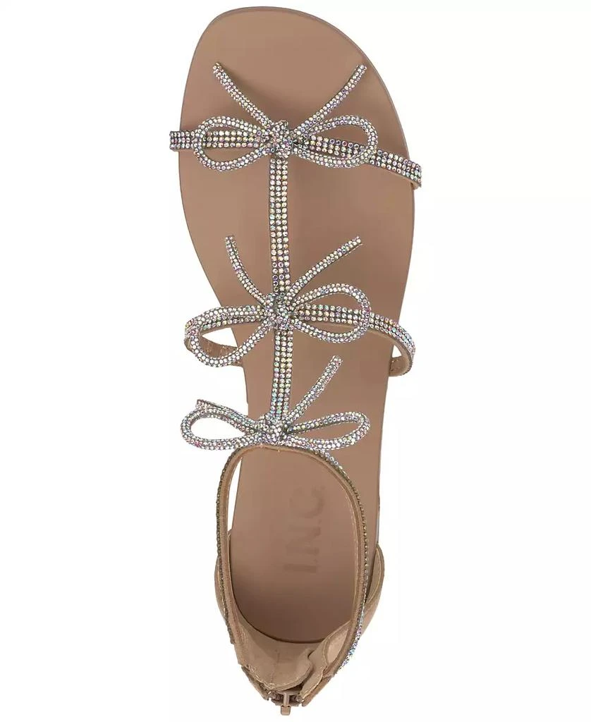 INC International Women's Gertrudis Bow Flat Sandals, Created for Macy's 5