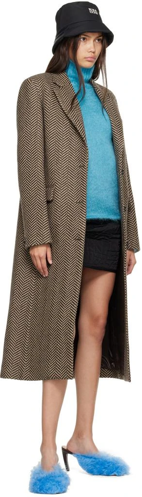 Nina Ricci Black Quilted Miniskirt 4