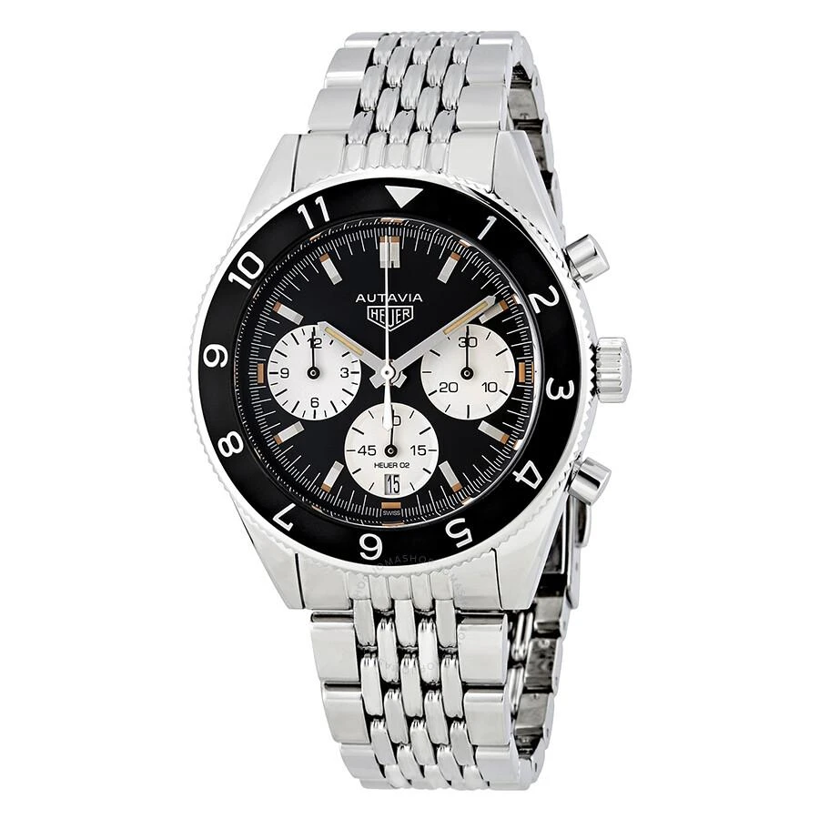 TAG Heuer Heritage Automatic Black Dial Men's Watch CBE2110.BA0687 1