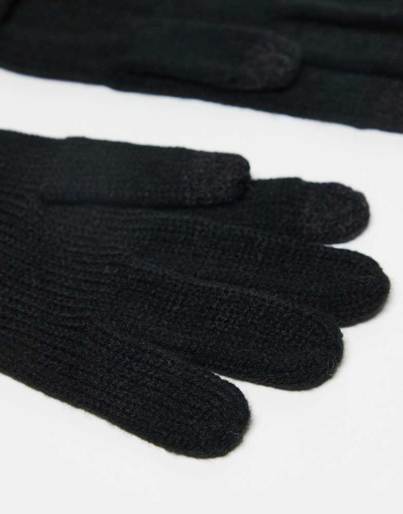 Hunter Hunter Unisex beanie & glove gift set in black