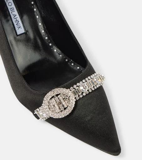Manolo Blahnik Asa 70 satin pumps 5