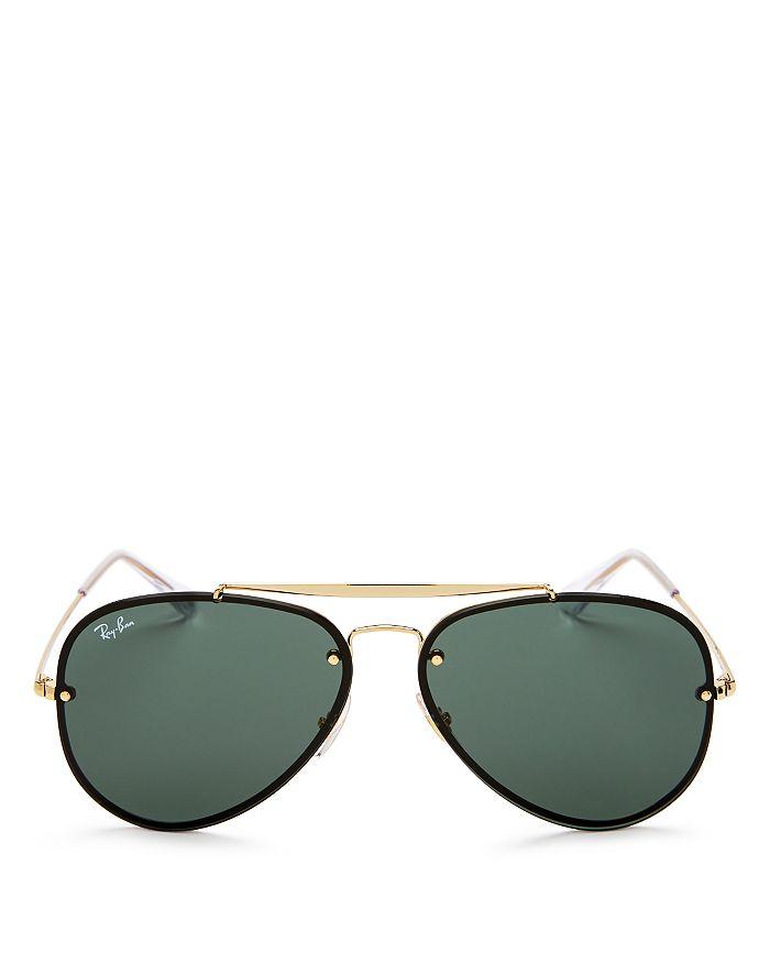 Ray-Ban Blaze Aviator Sunglasses, 61mm