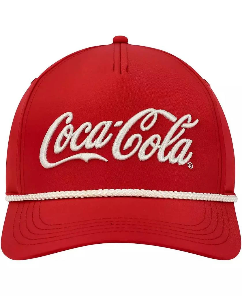 American Needle Men's Red Coca-Cola Traveler Snapback Hat 2