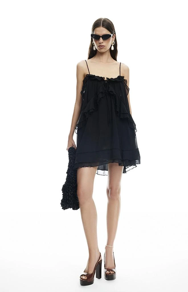 knee length dresses for ladies Lioness Heart Shaped Maxi Dress Onyx